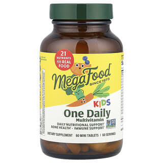 Niños One Daily Multivitamínico, 60 Mini tabs