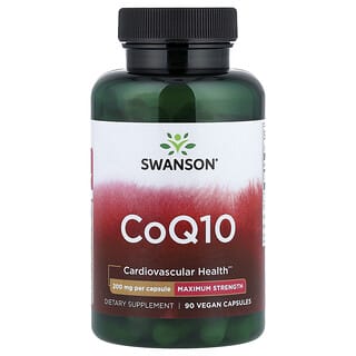 CoQ10, 200 mg, 90 vegan caps