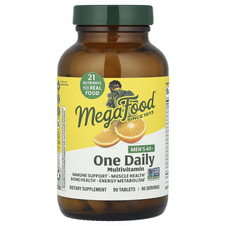 Multivitamínico para Hombre 40+, 1 al día. 90 tabs.