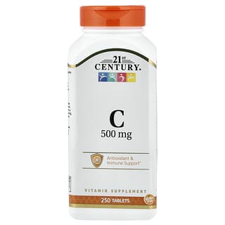 Vitamina C, 500 mg, 250 tabs