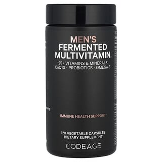 Multivitamínico para Hombre, fermentado. 120 Vcaps.