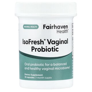 IsoFresh Vaginal Probiotic, 30 caps