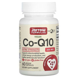 Vegan Co-Q10, 200 mg, 60 veggie caps