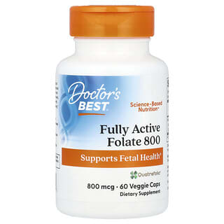 Folato Activo Fully Active Folate 800 mcg, 60 caps