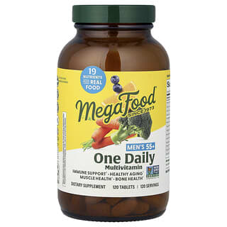 Multivitamínico para Hombre 55+, 1 al día. 120 tabs.