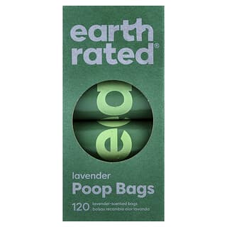 Poop Bags, Lavender, 8 Rolls