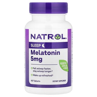 Melatonina, 5 mg, 60 tabletas