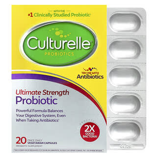 Probióticos, Máxima Potencia Probióticos 20 Once Daily Cápsulas Vegetarianas