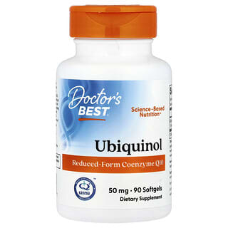 Ubiquinol con Kaneka Q+®, 50 mg, 90 softgels
