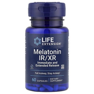 Melatonina IR/XR, 60 cápsulas (1.5 mg per Capsule)