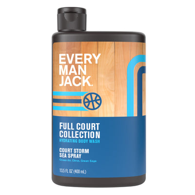 Body Wash Hidratante Full Court Collection Court Storm Sea Spray. 400 ml. - Every Man Jack