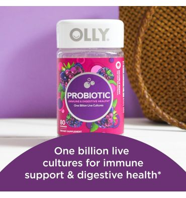 Probióticos en Gomitas sabor Berries. 80 Gomitas