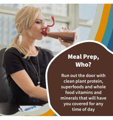 Raw Meal Alimento Completo sabor Chocolate. 1,078 gr.