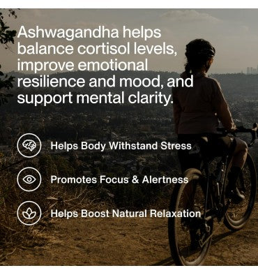 Momentus, Extracto de Ashwagandha NooGandha NSF Certified Sport. 60 caps.