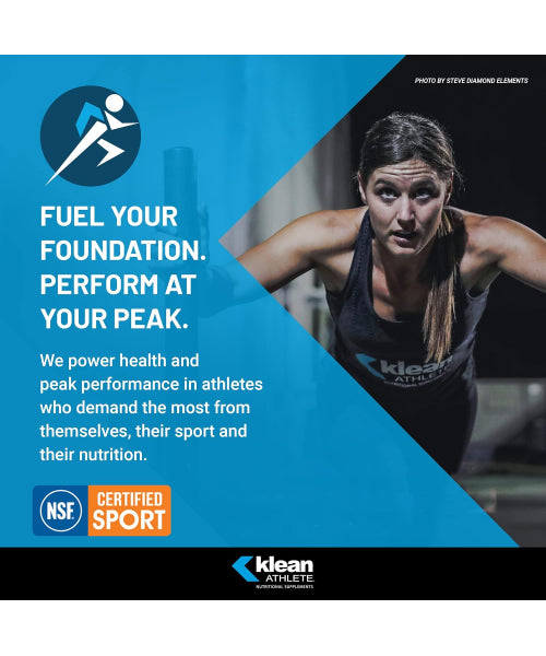 Klean Athlete, Creatina Monohidratada en polvo NSF Certified for Sport. 325 gr