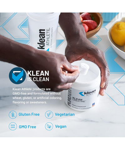 Klean Athlete, Creatina Monohidratada en polvo NSF Certified for Sport. 325 gr