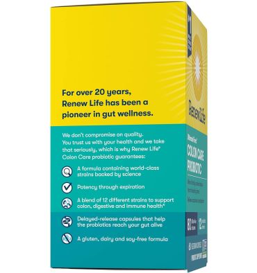 Probióticos Ultimate Flora Cuidado para Colon 80 billones. 60 cápsulas