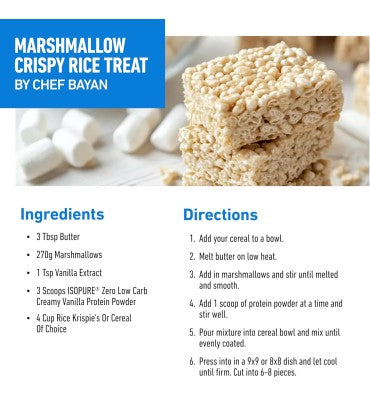 Proteína de Whey (25 gr) Zero Carb sabor Vainilla. 2 kg.