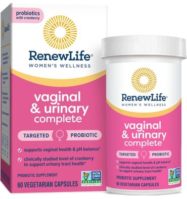 Probióticos Vaginal, Urinario y Arándano. 30 vcaps