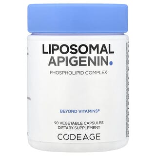 Liposomal Apigenin, Phospholipid Complex, 90 caps vegetales (50 mg per Capsule)
