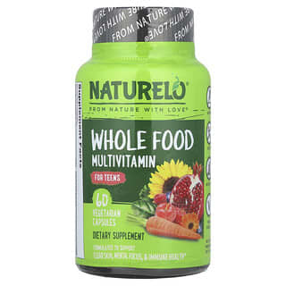 Multivitamínico Whole Food para Adolescentes 60 Cápsulas Vegetarianas