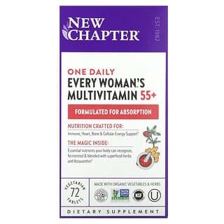 Every Woman's One Diario 55+ Multivitamínico, 72 tabs