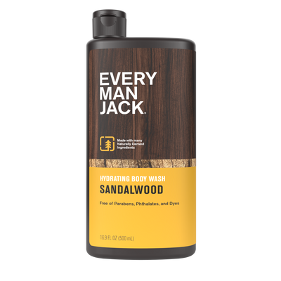 Body Wash Hidratante Sandalwood. 500 ml. - Every Man Jack