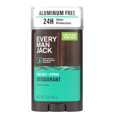 Desodorante Libre de Aluminio Sea Salt + Citrus. 73 gr. - Every Man Jack