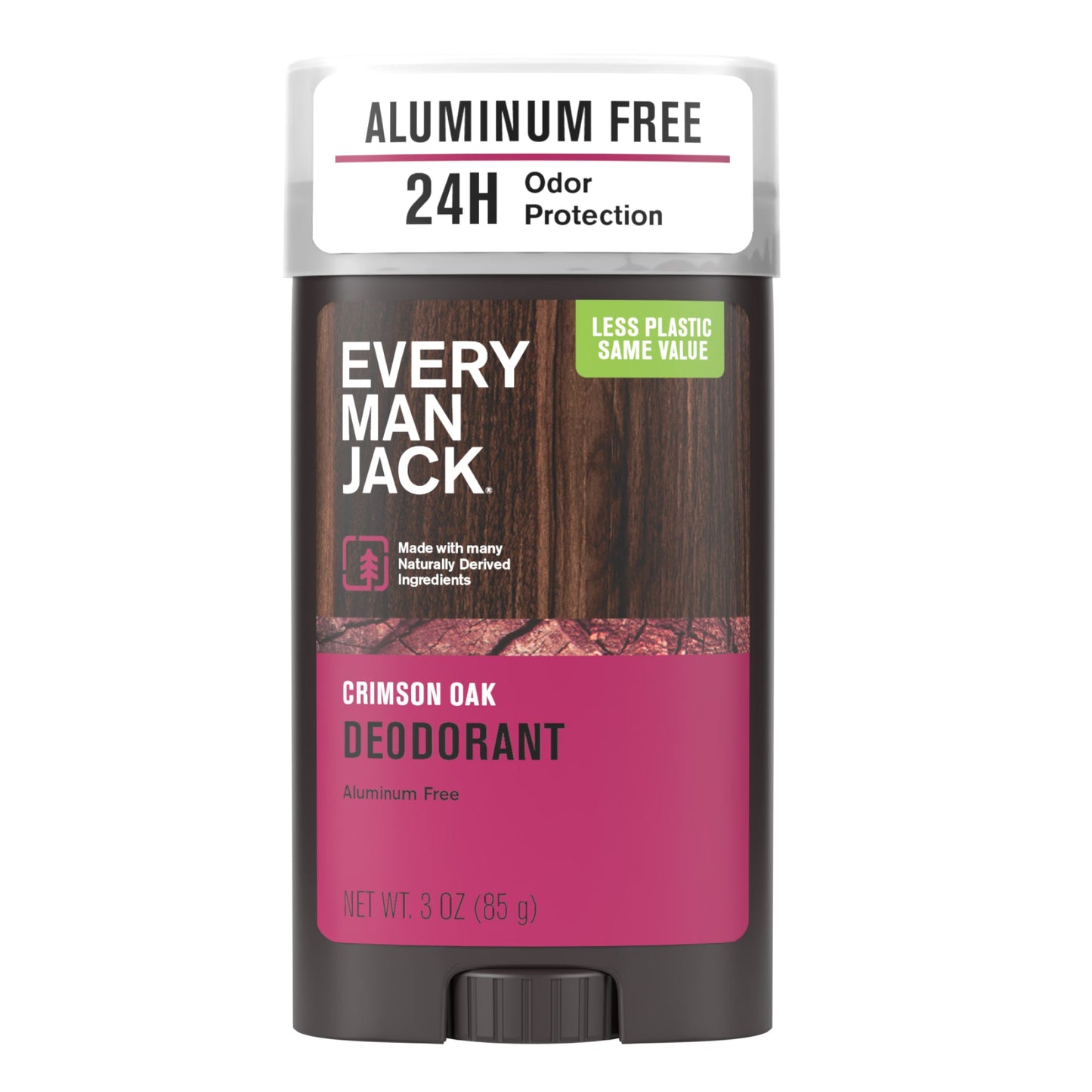 Desodorante Libre de Aluminio Crimson Oak. 73 gr. - Every Man Jack