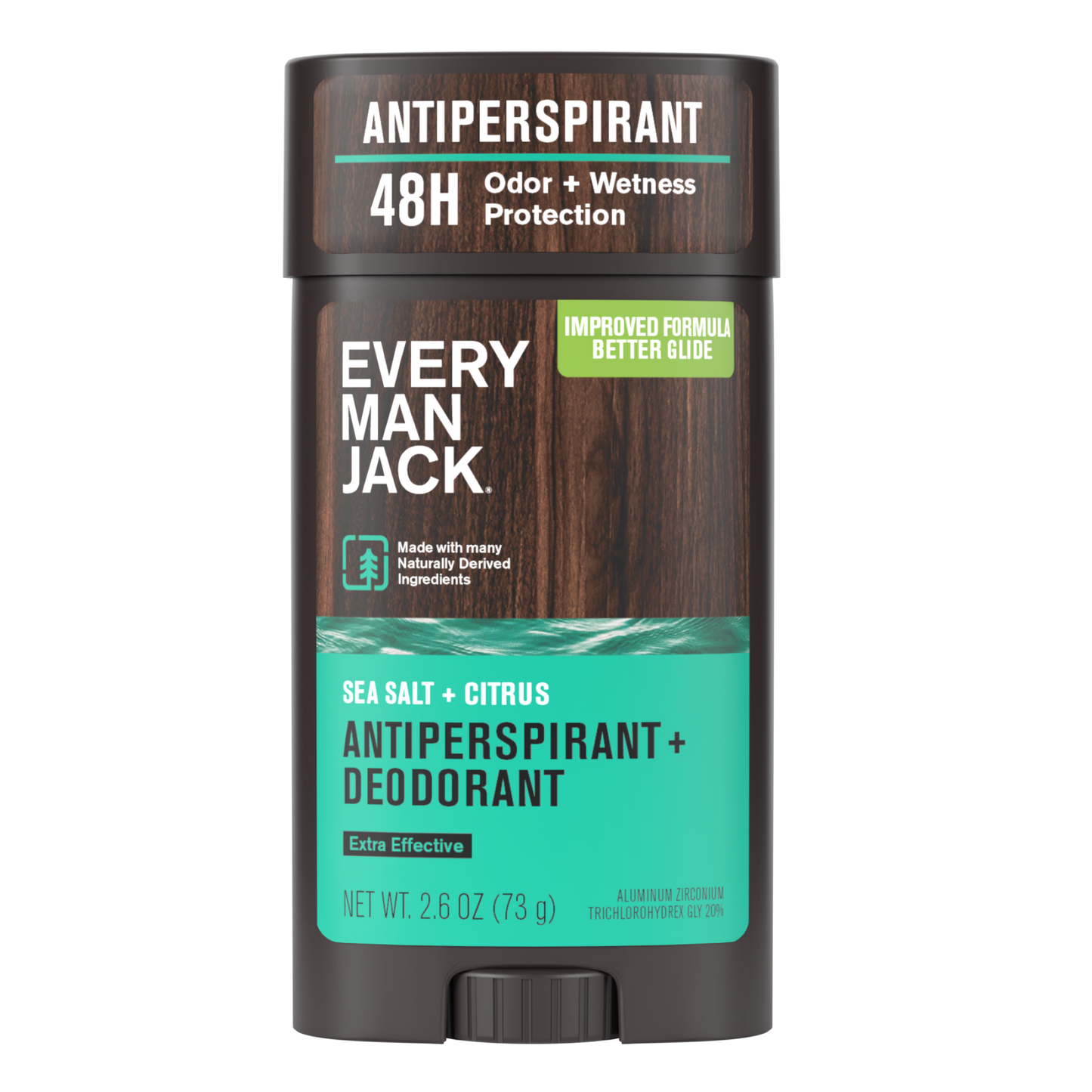 Desodorante Antitranspirante Sea Salt + Citrus. 73 gr. - Every Man Jack