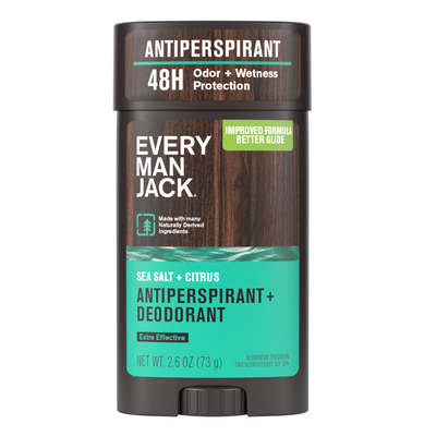 Desodorante Antitranspirante Sea Salt + Citrus. 73 gr. - Every Man Jack