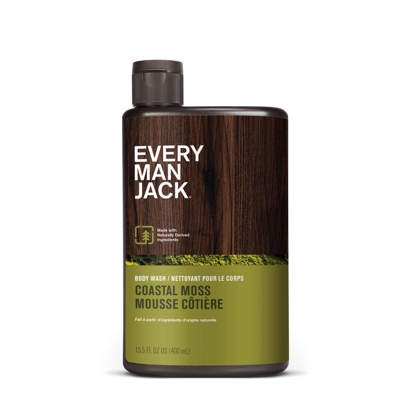 Body Wash Hidratante Coastal Moss. 400 ml. - Every Man Jack