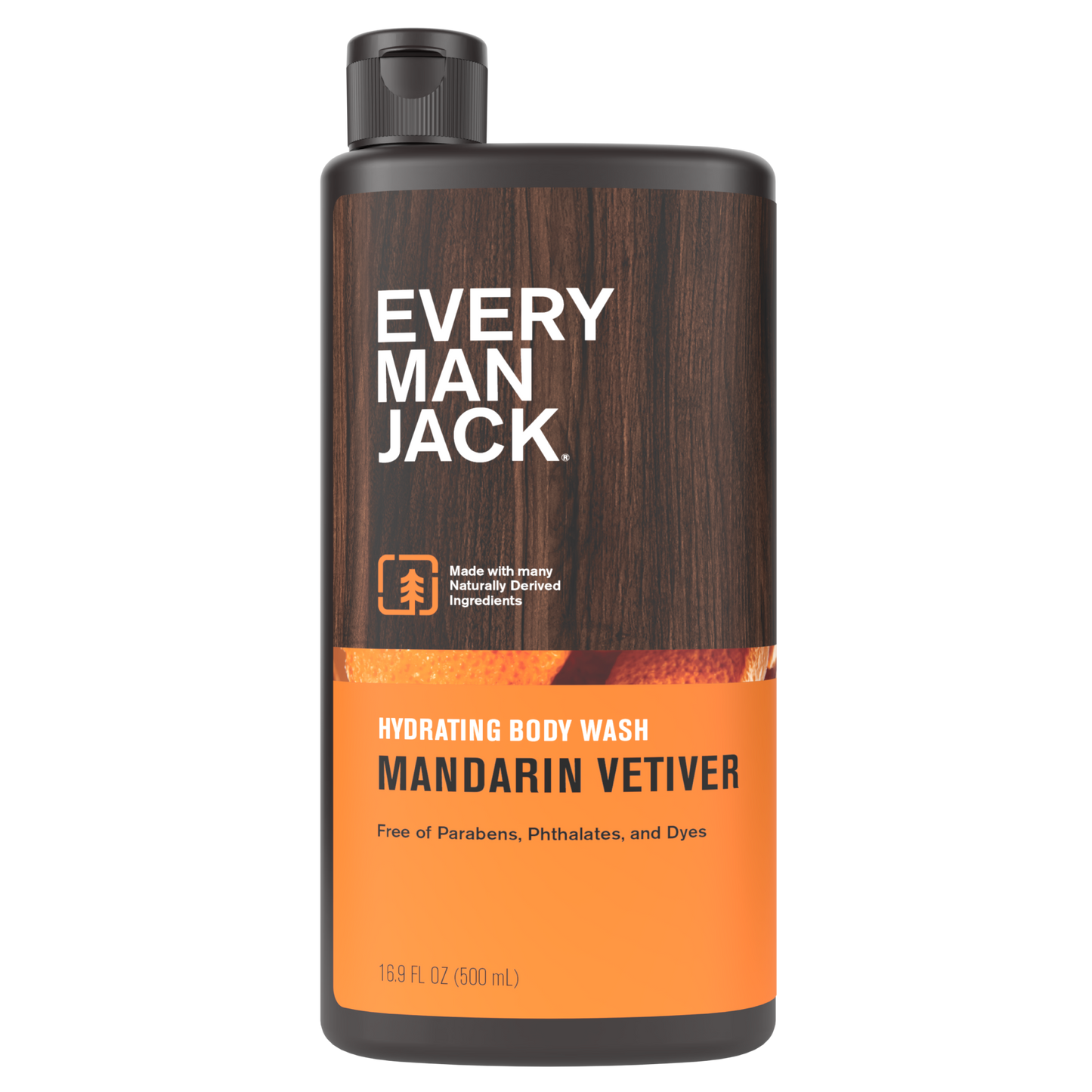 Body Wash Hidratante Mandarin Vetiver. 500 ml. - Every Man Jack