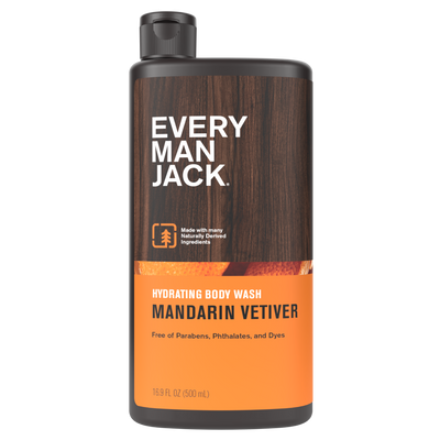 Body Wash Hidratante Mandarin Vetiver. 500 ml. - Every Man Jack