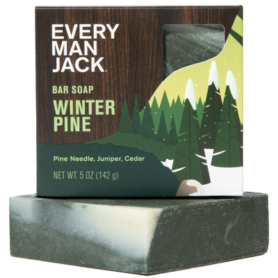 Jabón en Barra Cold Press Winter Pine. 142 gr. - Every Man Jack