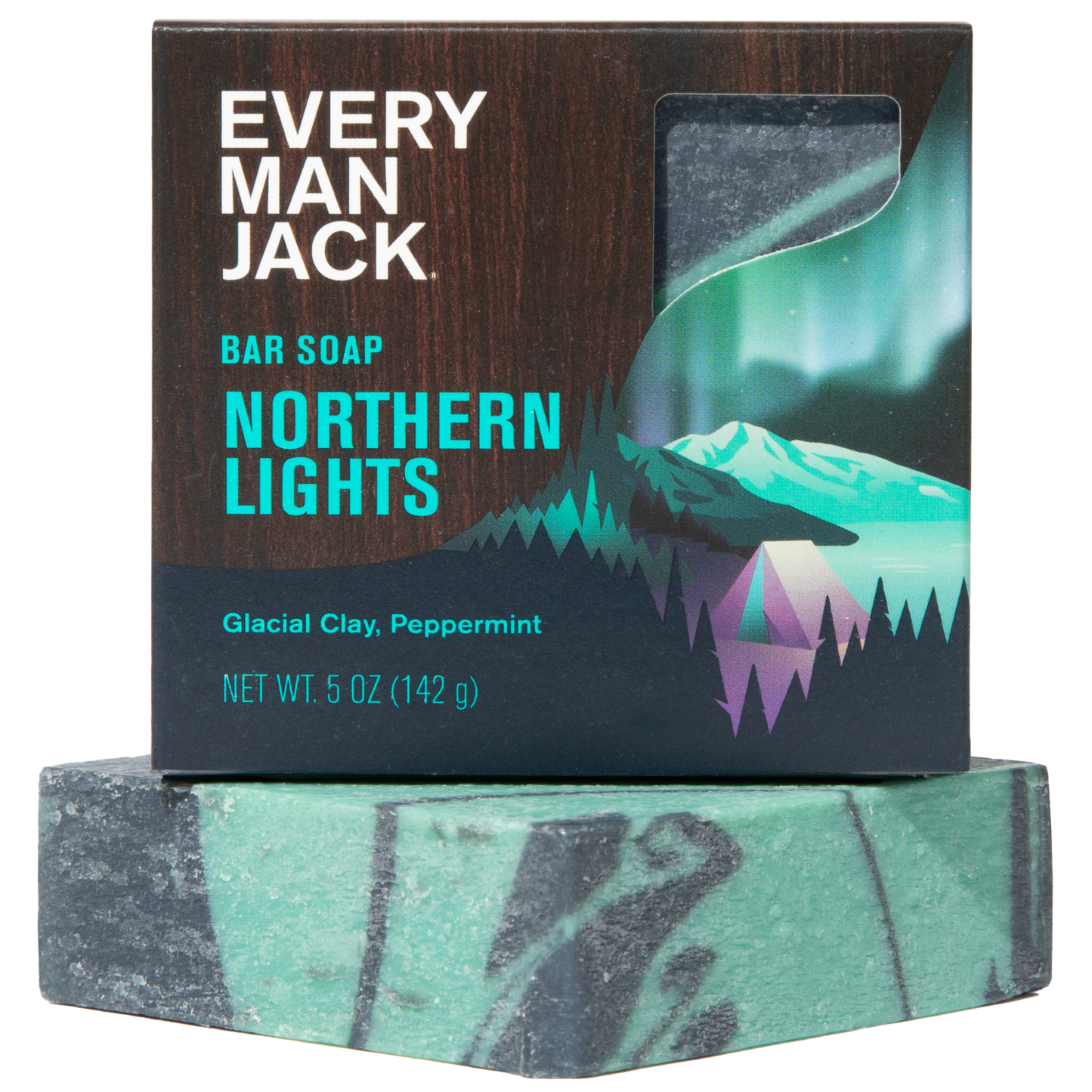Jabón en Barra Cold Press Northern Lights. 142 gr. - Every Man Jack