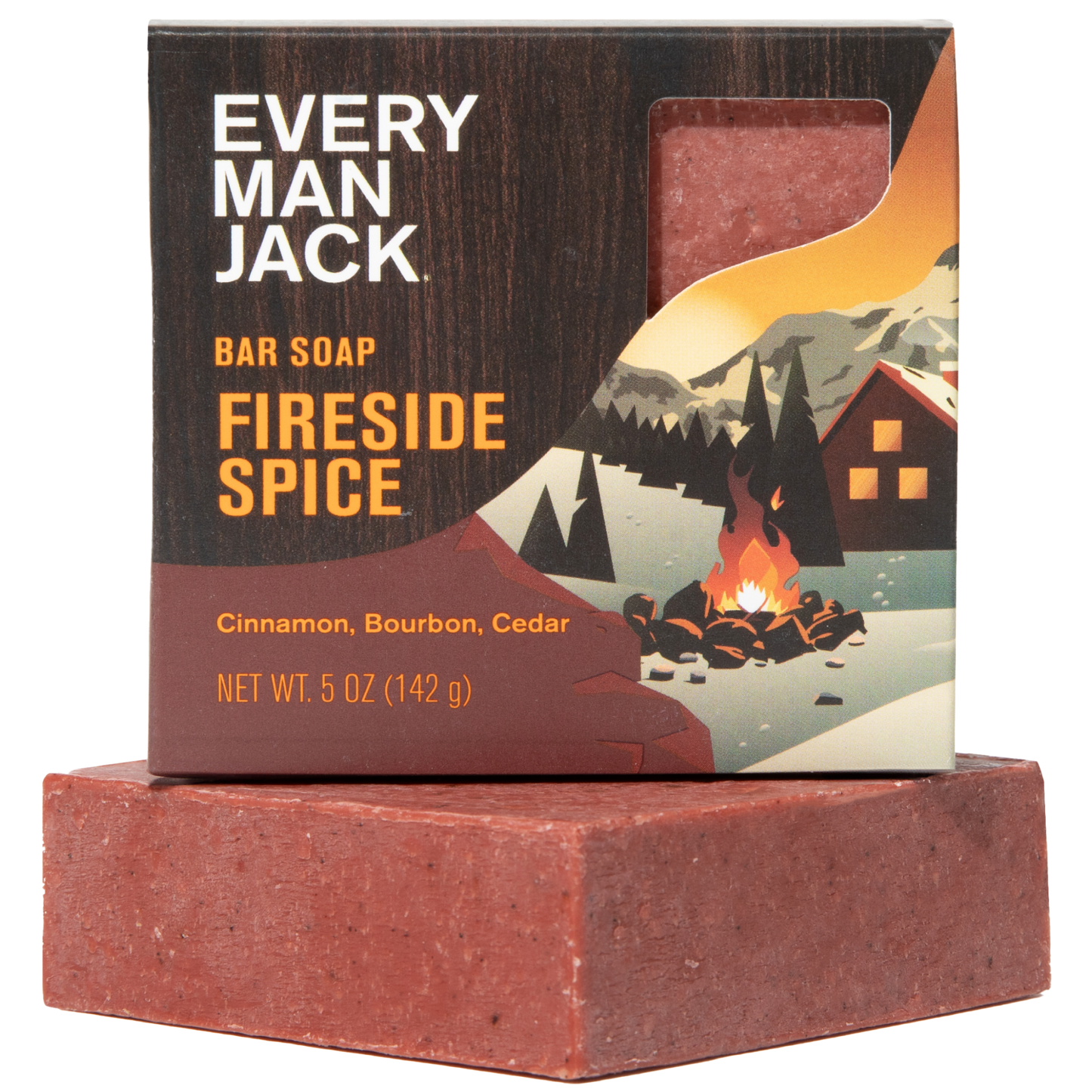 Jabón en Barra Cold Press Fireside Spice. 142 gr. - Every Man Jack
