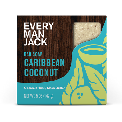 Jabón en Barra Cold Press Caribbean Coconut. 142 gr. - Every Man Jack