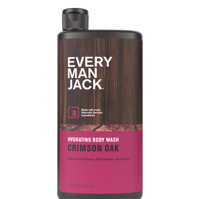 Body Wash Hidratante Crimson Oak. 500 ml. - Every Man Jack