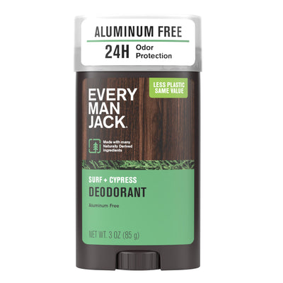 Desodorante Libre de Aluminio Surf + Cypress. 73 gr. - Every Man Jack