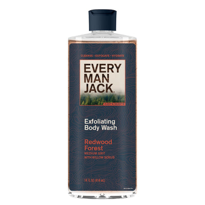 Body Wash Exfoliante Redwood Forest. 414 ml. - Every Man Jack