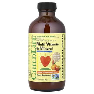 Multivitamínico y Multimineral Natural Naranja Mango 237 ml