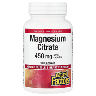 Magnesio Citrato, 90 cápsulas (150 mg per Capsule)