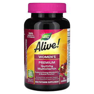 Multivitamínico Premium en Gomitas para Mujer Sabor Uva, Cereza y Blueberry Açaí 75 Gomitas