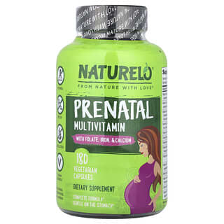 Prenatal Multivitamínico con Folato, Iron & Calcium, 180 caps