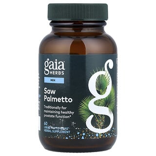 Gaia Herbs, Saw Palmetto. 60 Liquid caps