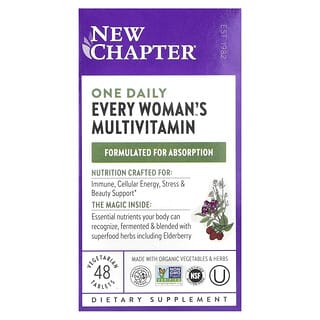 Multivitamínico para Mujer, Every Woman's, 1 al día. 48 tabs.