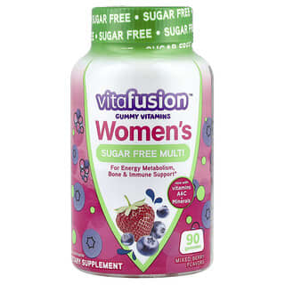 Mujer Sugar Free Multi, Mixed Berry, 90 gummies