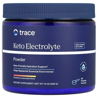 Electrolitos Keto en Polvo, Fresa Limonada 13 oz (369 g)