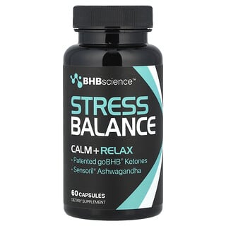BHB Science, Stress Balance, 60 cápsulas